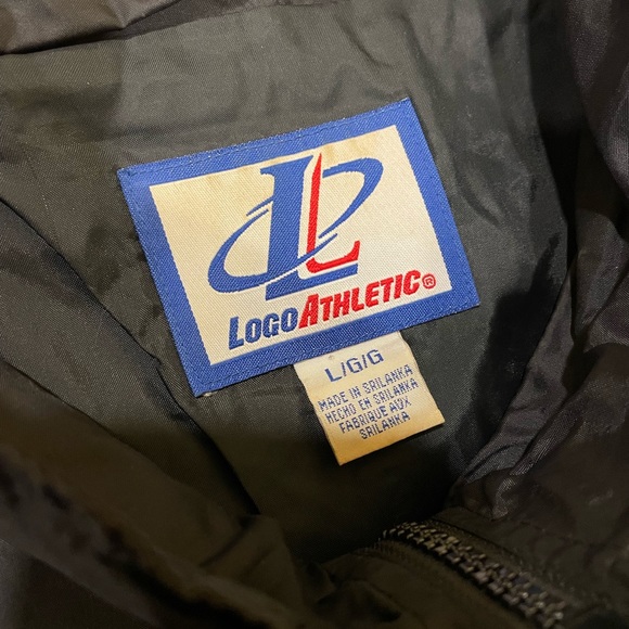 Vintage 90s Logo Athletic Nebraska Huskers Windbreaker - Picture 4 of 4